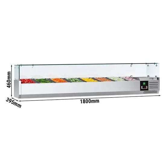 Fruit Salad Refrigeration Vrx Showcase for Restaurant Use - Image 1