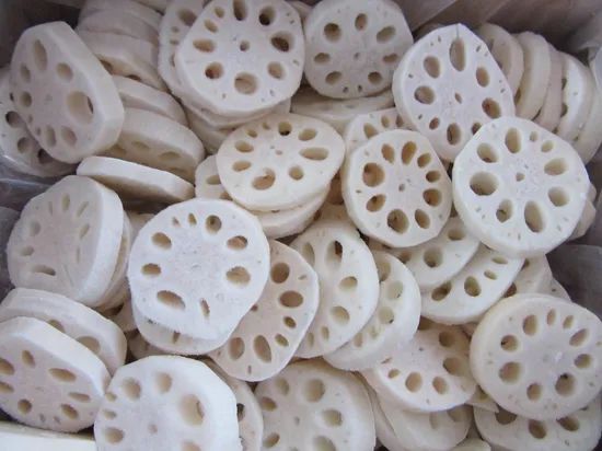 New Crop Frozen IQF Vegetable Lotus Root Frozen Lotus Root - Image 4