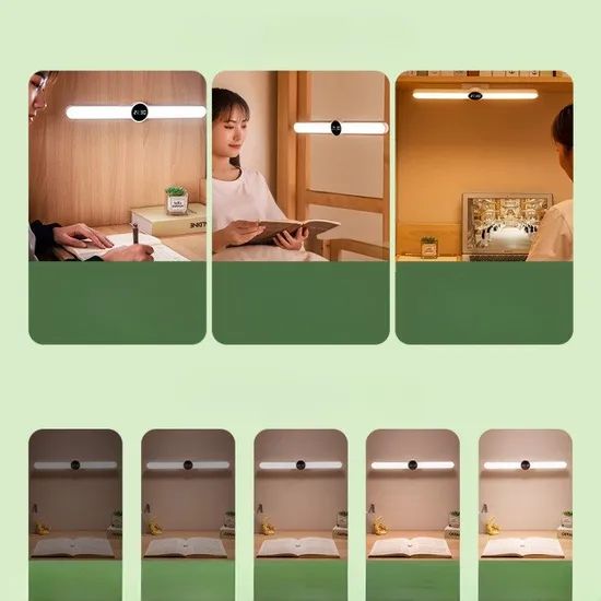 LED USB Charging Fluorescent Tube Dormitory Reading Magnet Adsorption Desk Lamps - Image 3