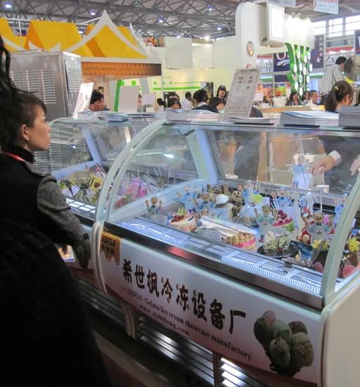 Gelato Dipping Freezer/Italian Ice Cream Showcase - Image 3