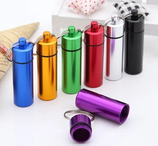 Reusable Metal Keychain Case with Memory Foam Earplugs - Image 1