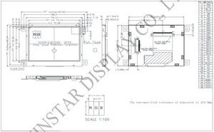 3 5 320 RGB 240 SSD1963 Wide Temperature TFT LCD Module - Image 3