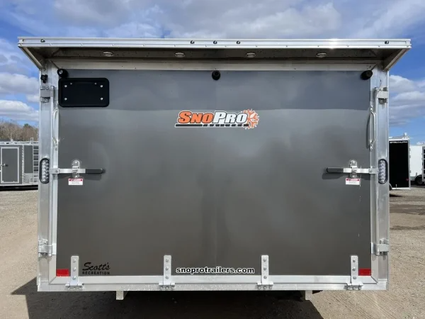 Enclosed Trailers / Sno Pro 101×12 Aluminum 2-Place Snowmobile Trailer w/Galvanized Package - Image 3