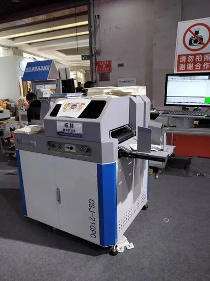 Digital Printing Machine for Paper Bags Paper Cup Fans Origin China Trademark CSJ HS Code 8443322100 Model NO. CSJ-210PC - Image 4