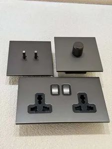 OEM Metal Retro Light Electrical Brass Toggle Wall Switches Socket for Lighting Control - Image 3