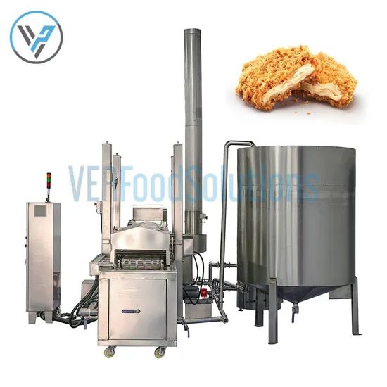Electric Heating Snacks Samosa Dumpling Shrimp Chip French Fry Peanut Continuous Frying Machine for Sale - Image 6