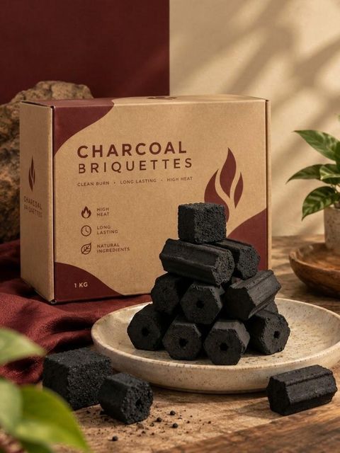 Premium Coconut Shell Charcoal - Image 2