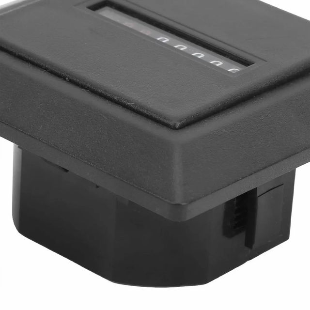 HM1 Hour Meters, For Industrial, 230VAC Model Hm-1 Color Black Shape Square Frequency 50HZ Voltage 230VAC Model Name/Number - Image 5