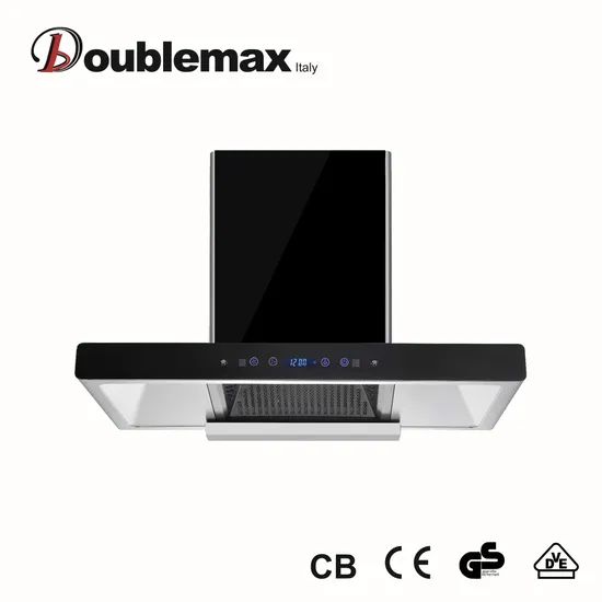 Modern T Shape Touch Control Smart Kitchen Range Hood Colour Black Origin China Noise 41-50dB Venting Ducted HS Code - Image 5