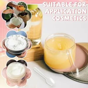Disposable Clear Plastic Mini Spoons, Small Dessert Spoons Color Clear Origin China Logo Cutomized Model NO. ELE006 Trademark - Image 6