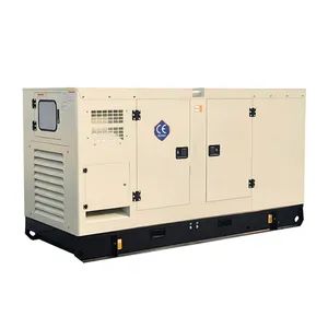 Soundproof Canopy Enclosed Diesel Generator Set with Professional Noise Reduction Design Easy Access Maintenance Doors and Integrated Fuel Tank for Outdoor Oper - Image 5