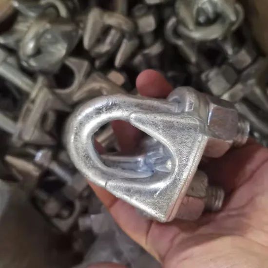 OEM/ODM Custom Rigging Support U. S. Type Drop Forged Wire Rope Clips - Image 4