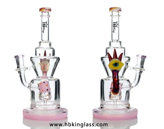 Unique Glass Smoking Water Pipes DAB Oil Rigs Hookah - Image 2