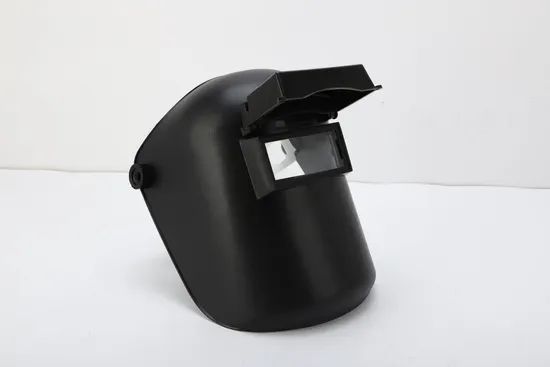 Full Face Protection Flip up Black PP Welding Mask Helmet Weight 241g Thickness 2mm Trademark OEM Origin Zhejiang Helmet Material - Image 4