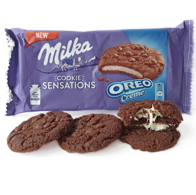 NEW EDITION Milka Sensations Cookies – Chocolate Filled Cookies 156g MILKA DELICIOUS CRUNCHY COOKIES SALE - Image 4