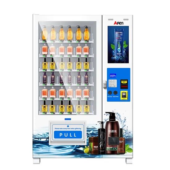 Afen OEM Advertise Display Touch Screen Perfume Vending Machine with Elevator - Image 3