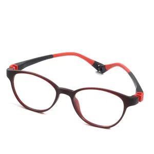 High Quality Crystal Pink Tr90 Kids Best Selling Light Weight Glasses Frames - Image 5