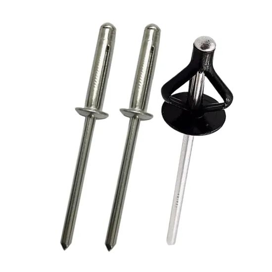 Tri-Grip Rivets, Aluminum Blind Rivets, Tri-Grip Boat and Kayak Rivets, Tri-Fold Rivets, Bulb Style Rivets - Image 3