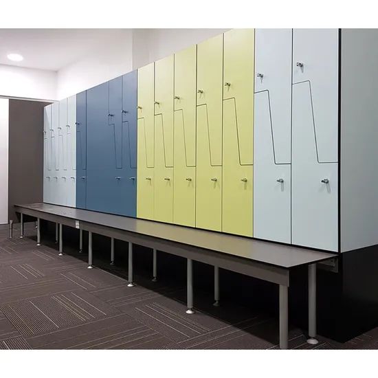 High Pressure HPL Laminate Multi-Tier Cabinet Locker with Cam Locks - Image 4