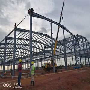 Cold Storage Prefabricated Building Steel Trusses Factory Prefab Steel Structure Warehouse - Image 2