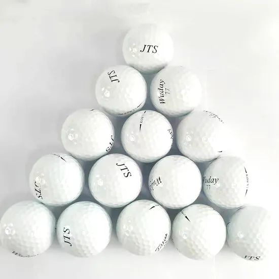 Customized Logo 3 PC Golf Urethane Balls Dimple 332 Color White Packing Color Box HS Code 9506320000 Diameter - Image 2