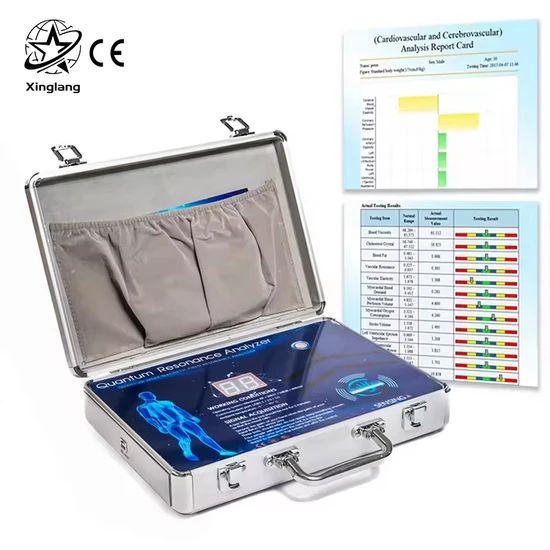 Portable 53 Reports Bioresonance Quantum Body Scanner Home Use Skin Analyzer Health Test - Image 6
