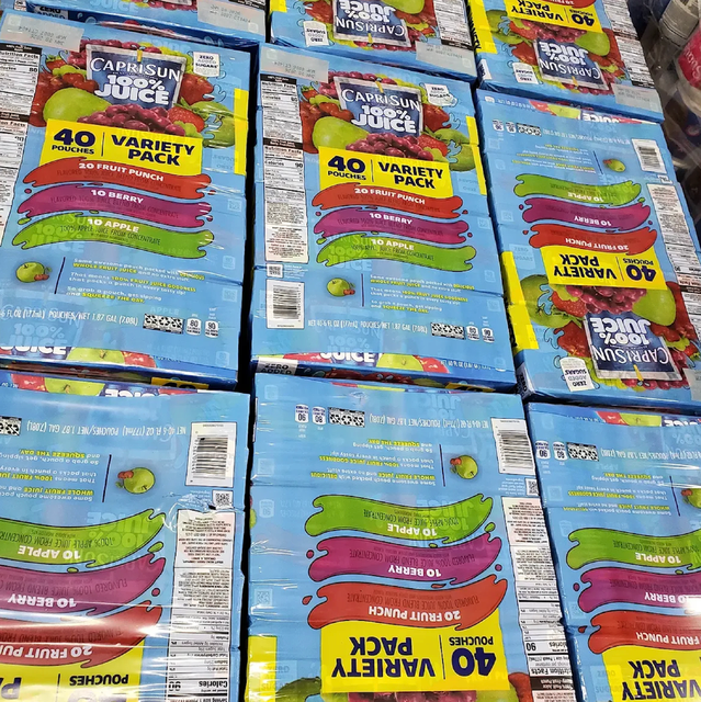 Trusted Family Favorite Beverages – Buy Capri Sun Variety Pack Berry Juice, Apple Juice & Fruit Punch 40 Drink Pouches - Image 1