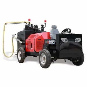 Paving Concrete Crack Road Sealing Machine Origin Henan Condition New Trademark IDEAL Mixing Method / Tank Volume 350L Power Honda Gx630 - Image 4