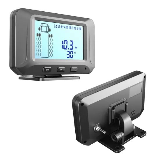 Auto Security Alarm Save Fuel Solar Smart Car TPMS Digital LCD Display Tire Pressure Monitoring System Sensor with 6-18 Sensors Optional - Image 4