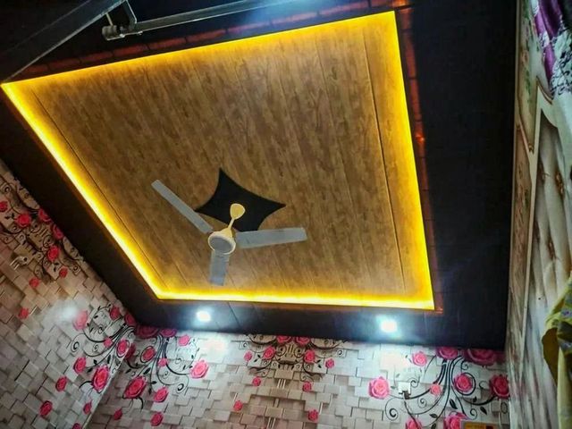 PVC False Ceiling Work Services Texture Modern Designs Fire Resistance Resistant Termite Resistance Resistant Moisture Resistance - Image 1