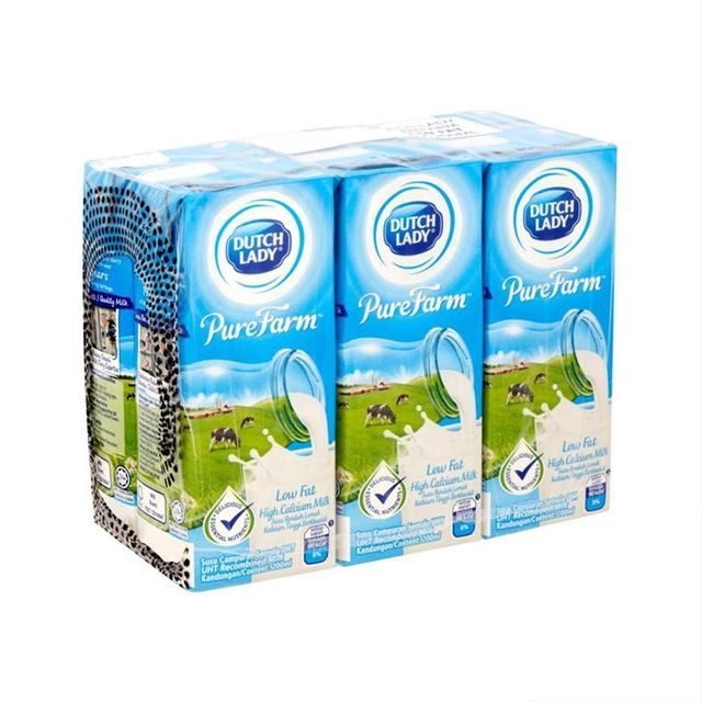 Wholesale Price Dutch Lady UHT Low Fat High Calcium Milk 200ml Great To Pairing It with Cereal In The Morning - Image 3
