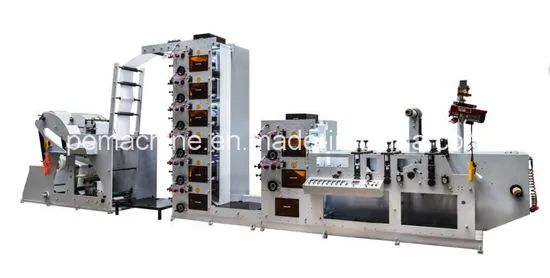 6 Colors High Speed Flexo Printing Machine Type Ink Jet Origin China Model NO. HYT Trademark sanbi HS Code 84431600 Structure - Image 2