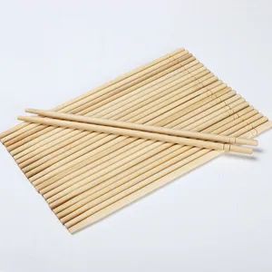 Bamboo Products Kitchenware Dinnerware Custom Disposable Round Chopsticks - Image 6