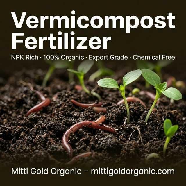 Organic Vermicompost Fertilizer - Image 1