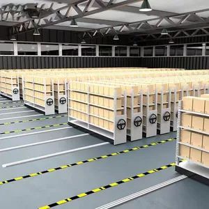 Top Quality Quick Assembly Removable Corrosion-Resistant Mobile Racking for Goods Storage Racking Systems - Image 2