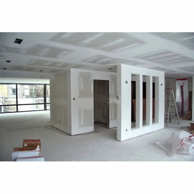 Gypsum Wall Partition, 12 mm Finish full Size Custom Material Gypsum Thickness 12 mm Insulation Acoustic Usage/Application noise - Image 3