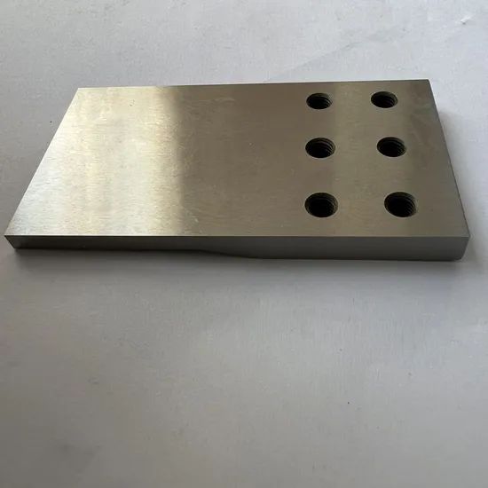 Customized High Precision CNC Machining Electroplating Steel Block Parts for Dry Ice Cleaning Machine - Image 1