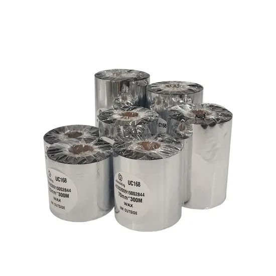High-Quality Printer Ribbon - 300m Length - Compatible with Label Printers - Image 1