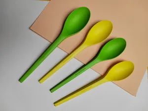Biodegradable Tableware Cpla Spoons Compostable Origin China HS Code 4823690000 Specification Customize Trademark Tiptopak or Custom Logo - Image 1