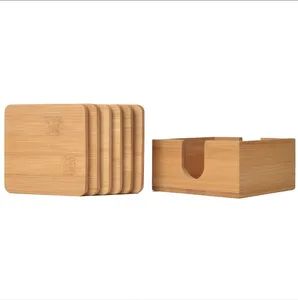 BTC7979 Bamboo Coasters 90mm Natural Polished 1Set/Bag Style Simple Diameter 90mm Origin Nanping Trademark LEXDO Model NO. BTC-7979 - Image 5