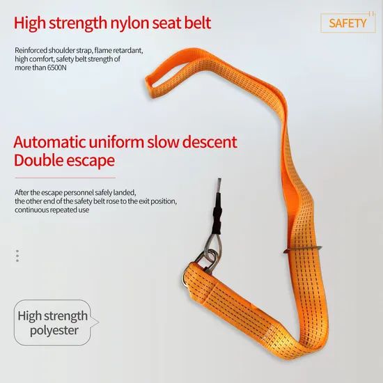 High Rise Buildings Rescue Wire Rope Fire Fighting Lifesaving Device - Image 5