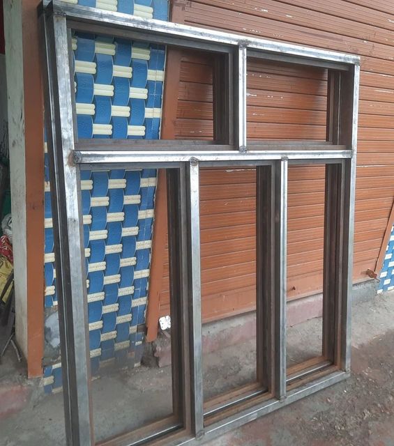 Mild Steel Door Frames 30 20 Weight 30 Type Outdoor Width 3 To 30 Ft Number Of Doors 2 Usage Residential Style - Image 1