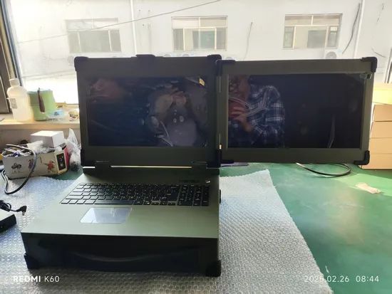 Customizable Dual Screen Industrial Control Computer-Ipc Type FCS RAM 16GB Size 15.6 Origin China Trademark maissn Screen Size - Image 4
