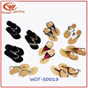 Simple Fashion Design Ladies Sandals Upper PU OutSole TPR Gender Women Origin China Style Casual Trademark ODM Heel shape Flat - Image 6