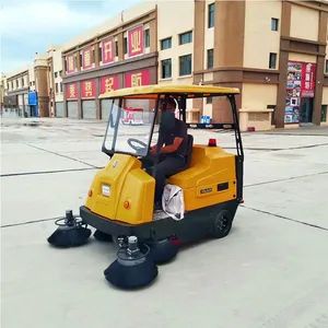 Hospital Station Ride-on Cleaning Vacuum Floor Sweeper with CE - Image 6