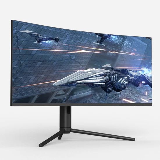 34 Inch Curved Monitor 144Hz Computer Screen PC Monitor - Image 1