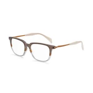 Popular Square Acetate Optical Eyewear for Child with Brand Custom Logo - Image 2