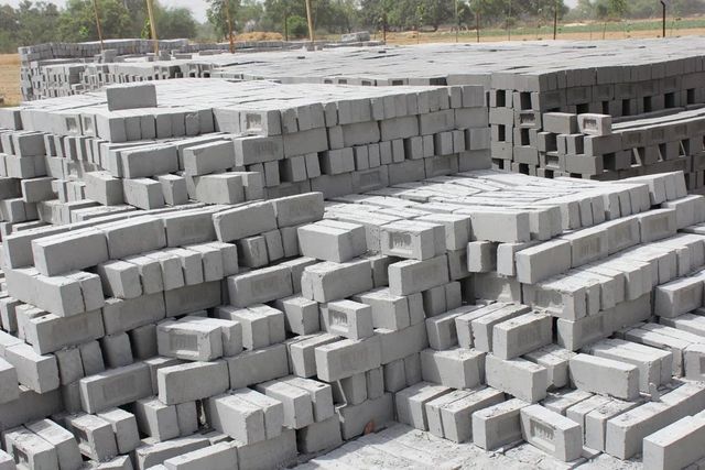 Fly Ash Bricks Color Grey Strength High Water Absorption Low Material Composition Industrial Waste Cost Effectiveness Compared To Traditional Clay - Image 2