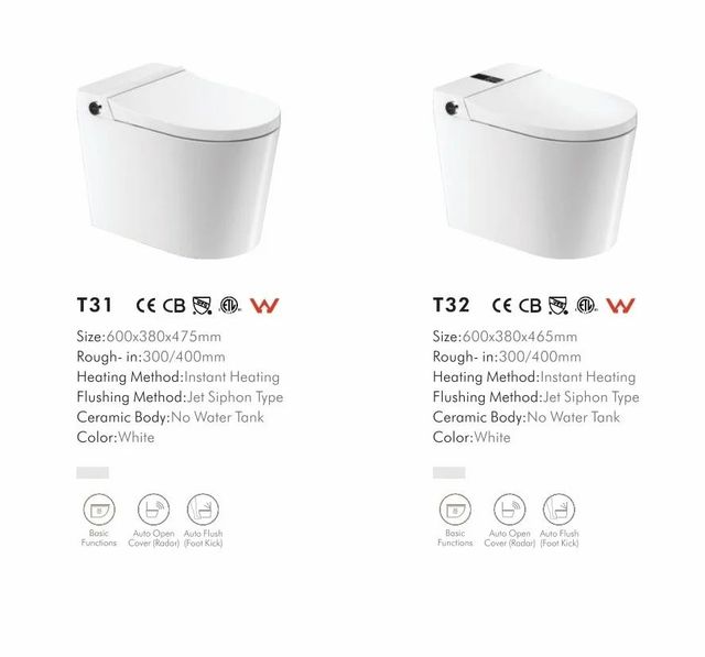 Automatic Smart Toilets Commodes Biden Auto Lift Seats Auto Flusher Sensors Washers NIW - Image 6