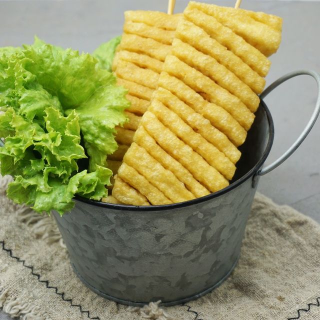 Factory Wholesale Top Level Fried Tofu Fried Tofu Strings Deep Fried Bean Curd String - Image 2